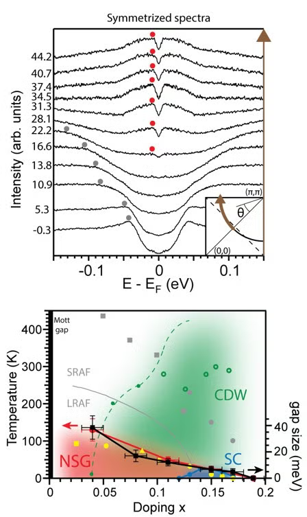 Observation of an anomalous normal state gap in n-type cuprates. 