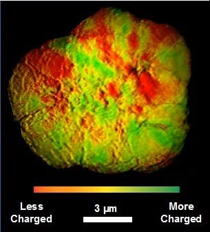  A transmission x-ray micrograph